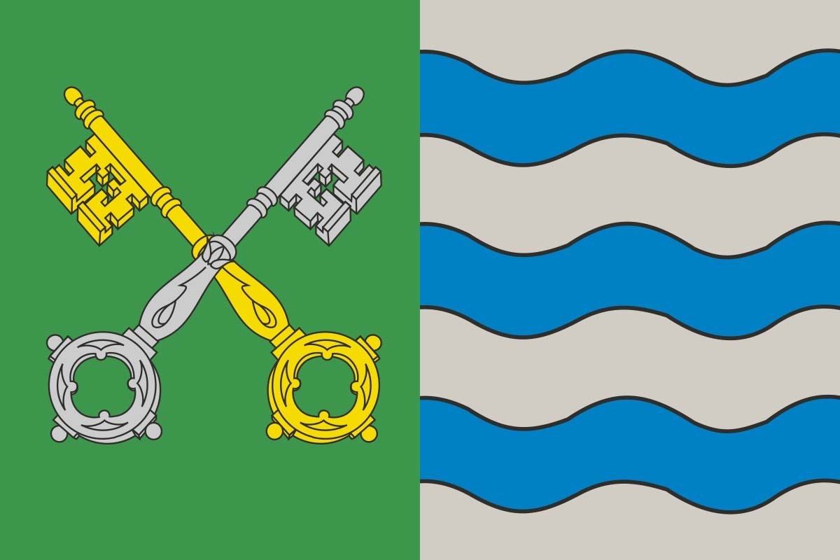 Bandera de mesa de San Pedro del Arroyo