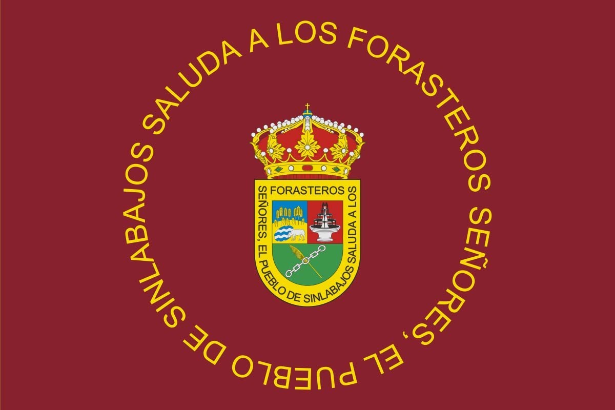Bandera de mesa de Sinlabajos