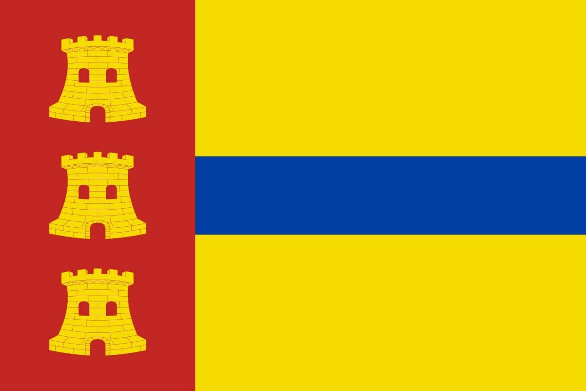 Bandera de mesa de Solana de Rioalmar