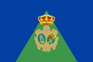 Bandera de mesa de Tiemblo