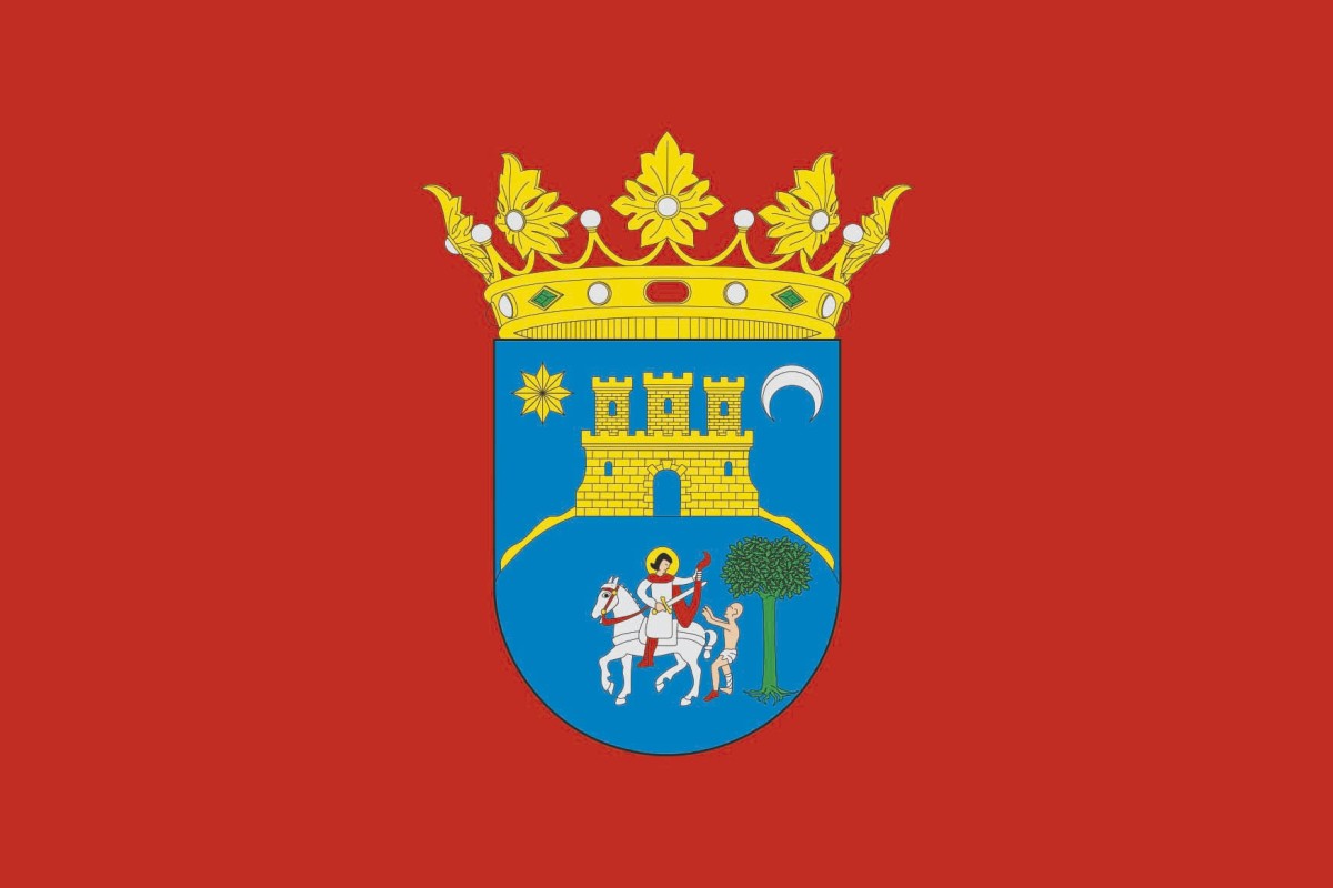 Bandera de San Martín de Unx de alta calidad para exterior Bandera de San Martín de Unx de alta calidad para exterior