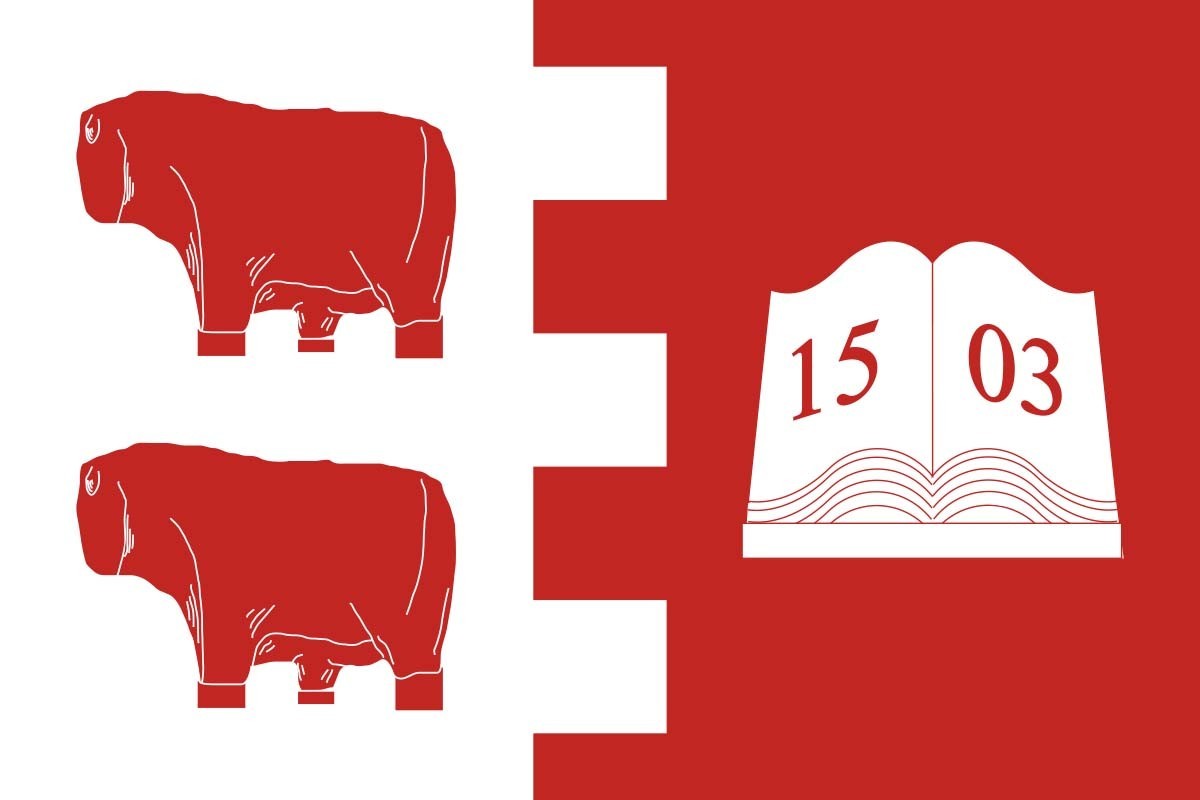 Bandera de mesa de Villatoro Bandera de mesa de Villatoro