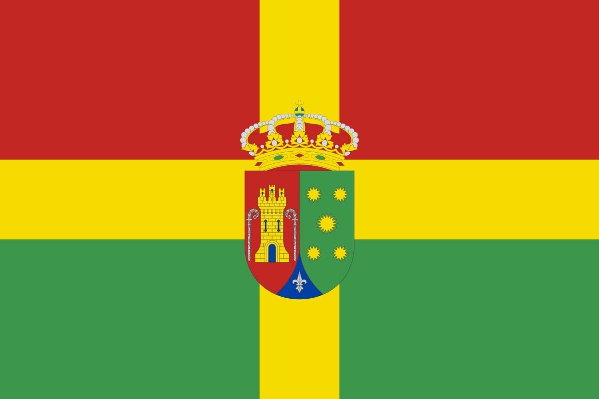 Bandera de mesa de Alfoz de Quintanadueñas