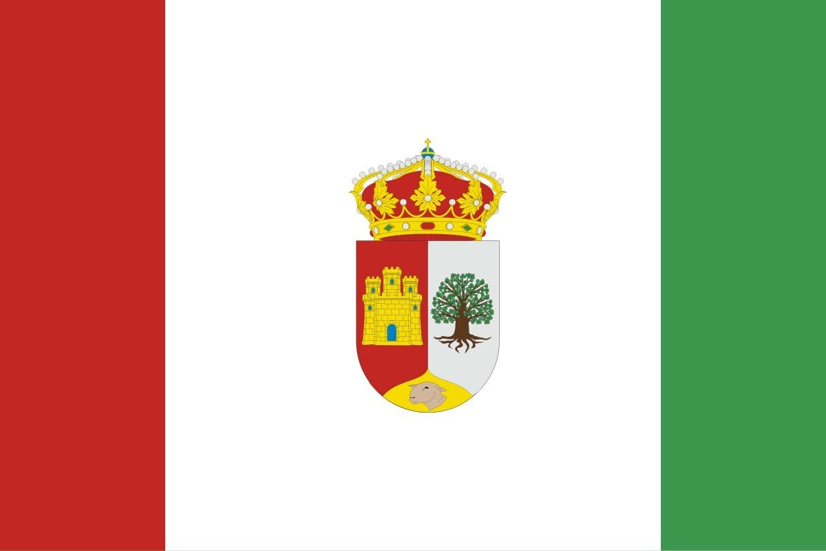 Bandera de mesa de Carcedo de Burgos