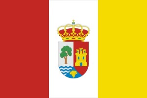 Bandera de mesa de Castrillo de la Vega