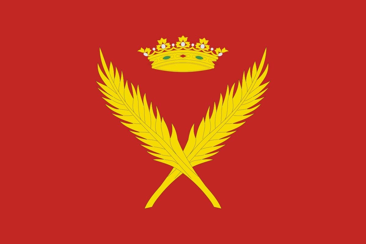 Bandera de mesa de Cayuela