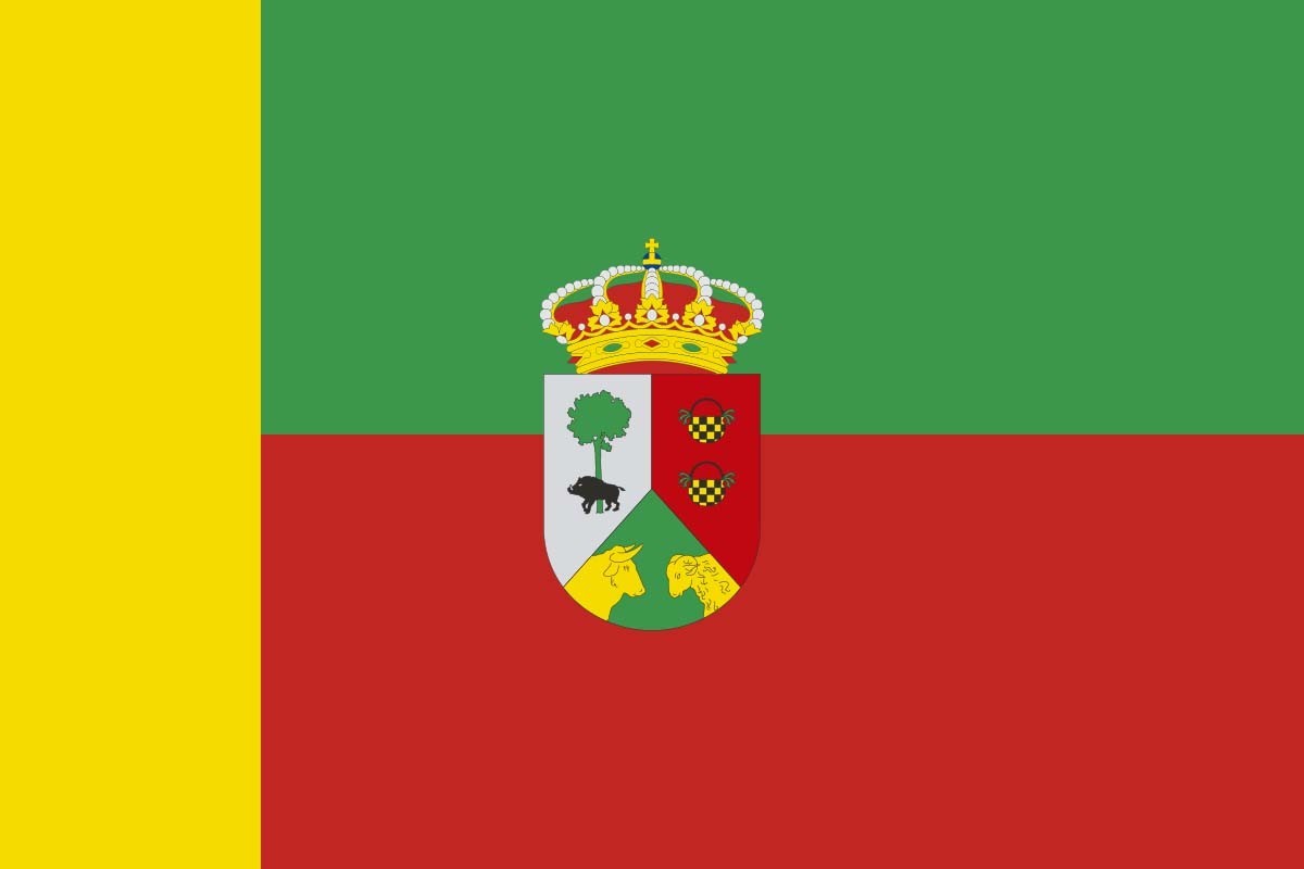 Bandera de mesa de Huerta de Arriba