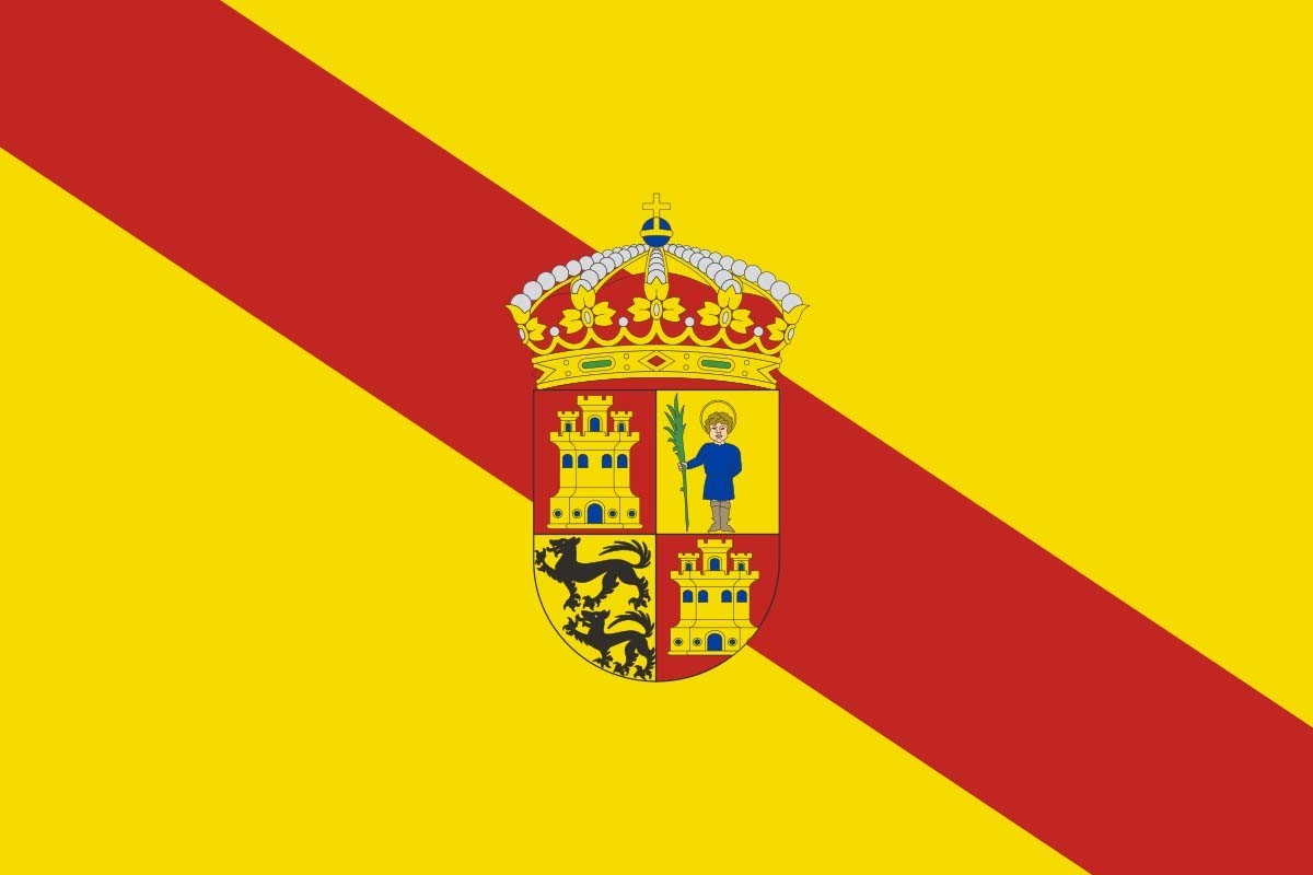 Bandera de mesa de Huerta de Rey