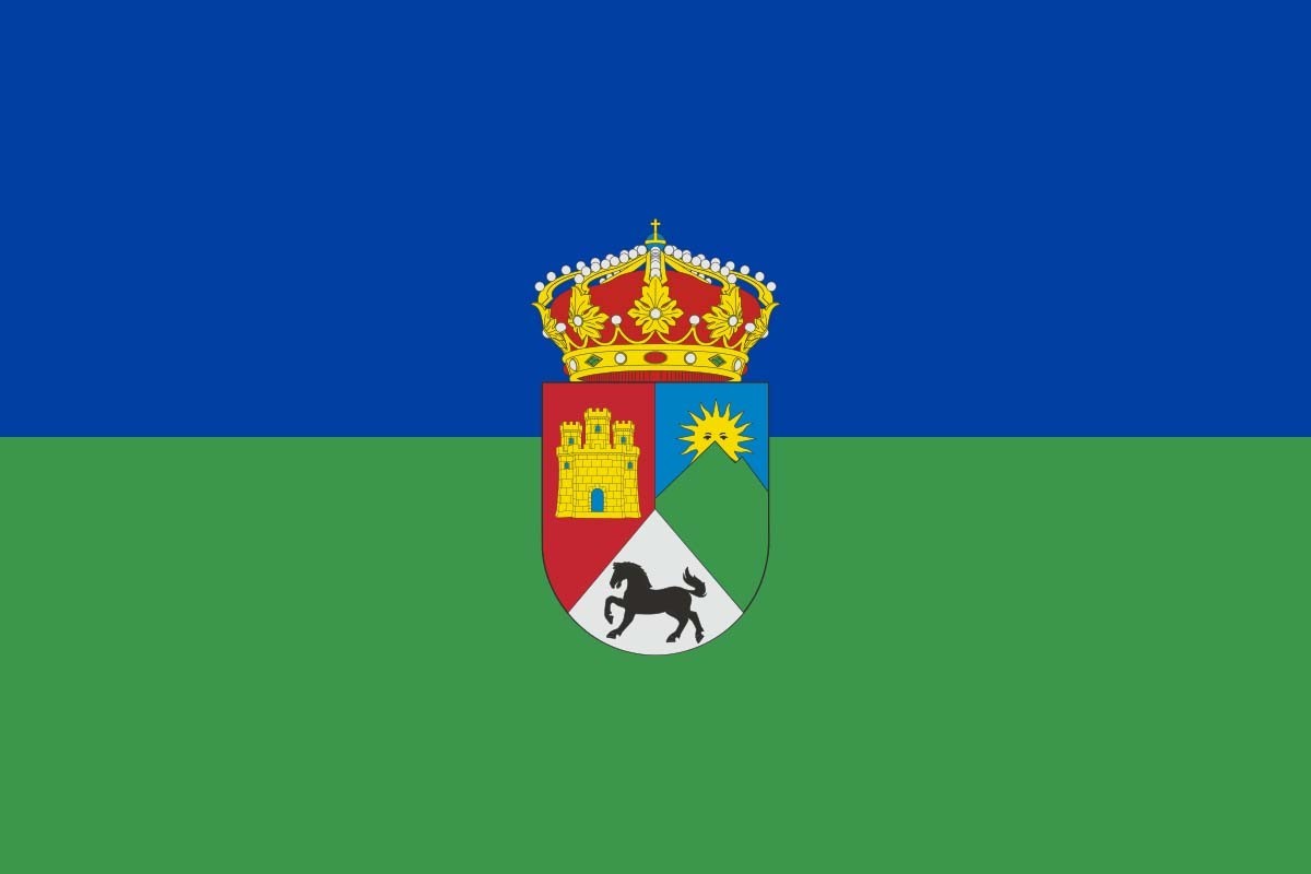 Bandera de mesa de Junta de Traslaloma