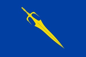 Bandera de mesa de Miraveche