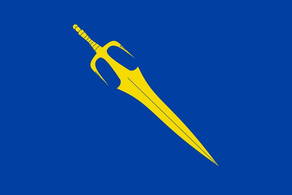 Bandera de mesa de Miraveche