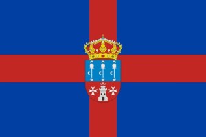 Bandera de mesa de Padilla de Abajo