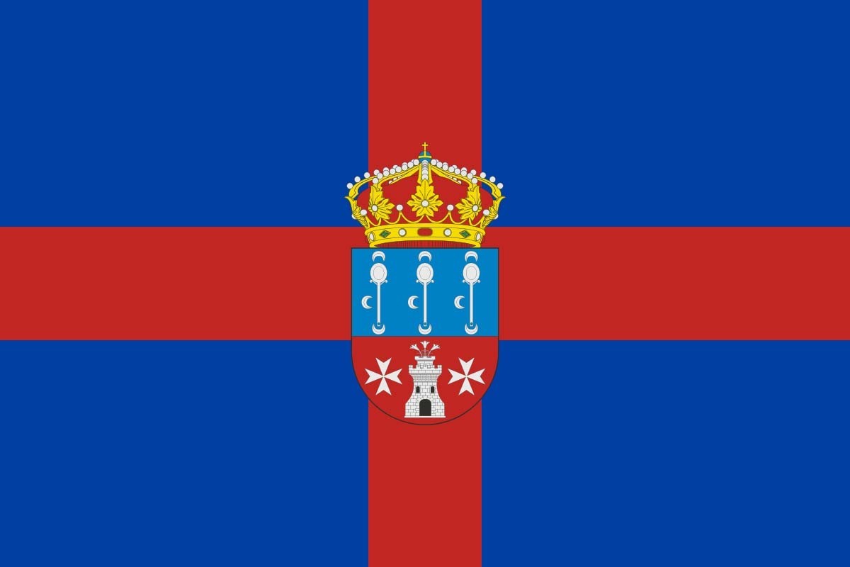 Bandera de mesa de Padilla de Abajo