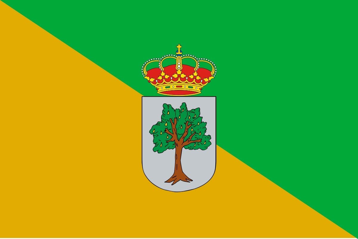 Bandera de mesa de Peral de Arlanza