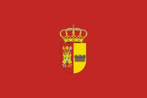 Bandera de mesa de Santa Inés