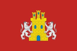 Bandera de mesa de Santibáñez del Val Bandera de mesa de Santibáñez del Val