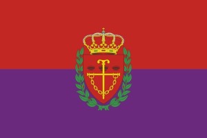 Bandera de mesa de Santo Domingo de Silos