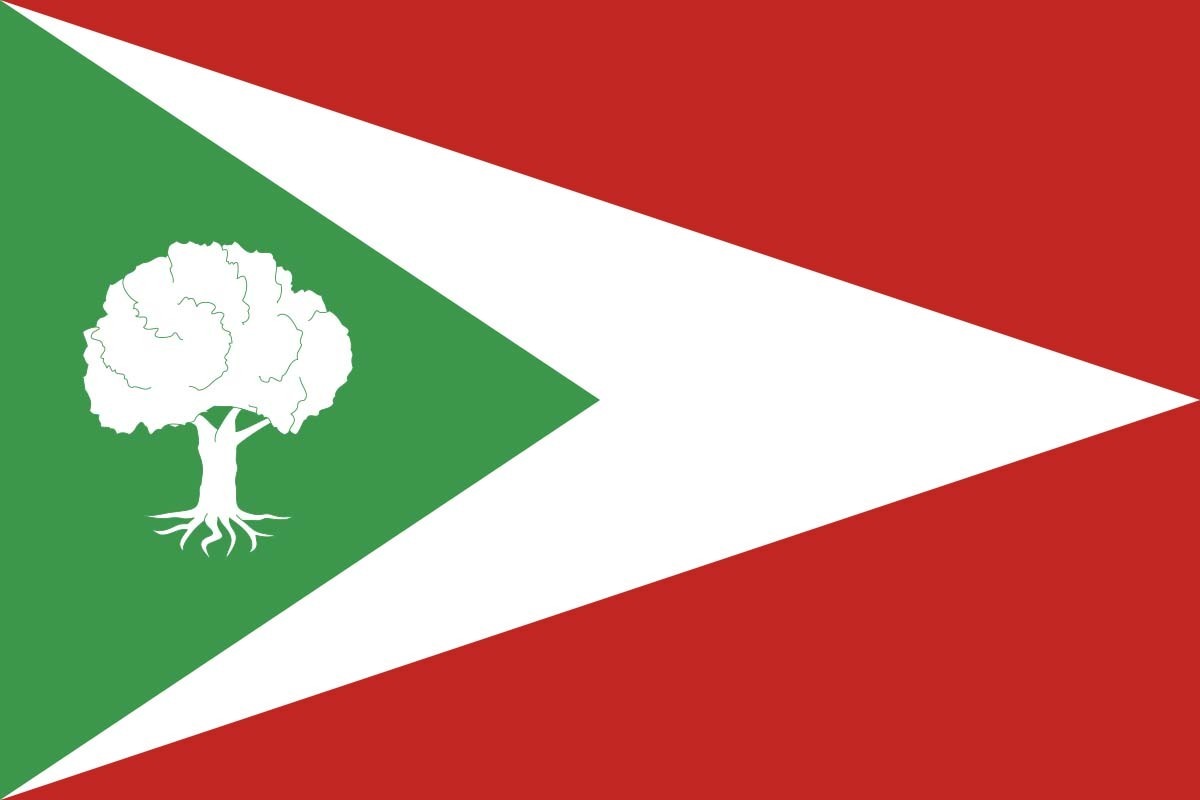 Bandera de mesa de Tosantos