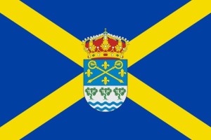 Bandera de mesa de Vid y Barrios