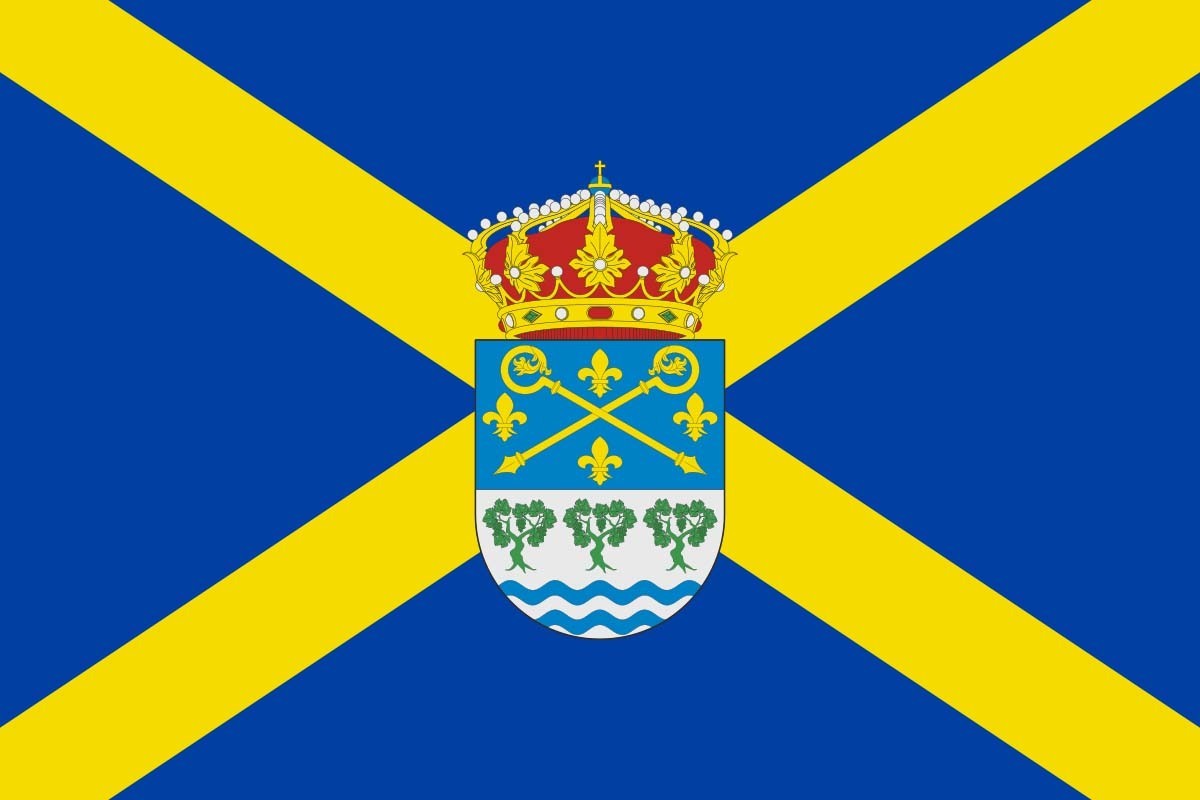 Bandera de mesa de Vid y Barrios