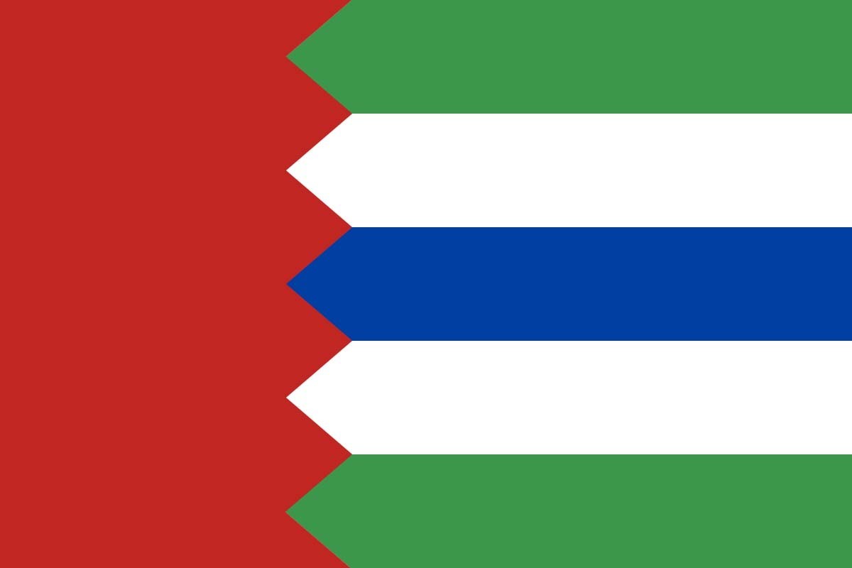 Bandera de mesa de Castrillo de la Valduerna