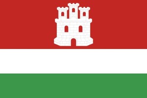 Bandera de mesa de Castrotierra de Valmadrigal