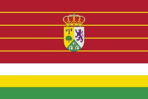 Bandera de mesa de San Adrián del Valle Bandera de mesa de San Adrián del Valle