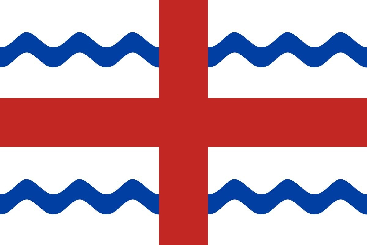 Bandera de mesa de Santa Cristina de Valmadrigal