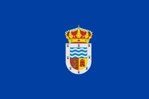 Bandera de mesa de Abia de las Torres
