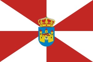 Bandera de mesa de Autilla del Pino Bandera de mesa de Autilla del Pino