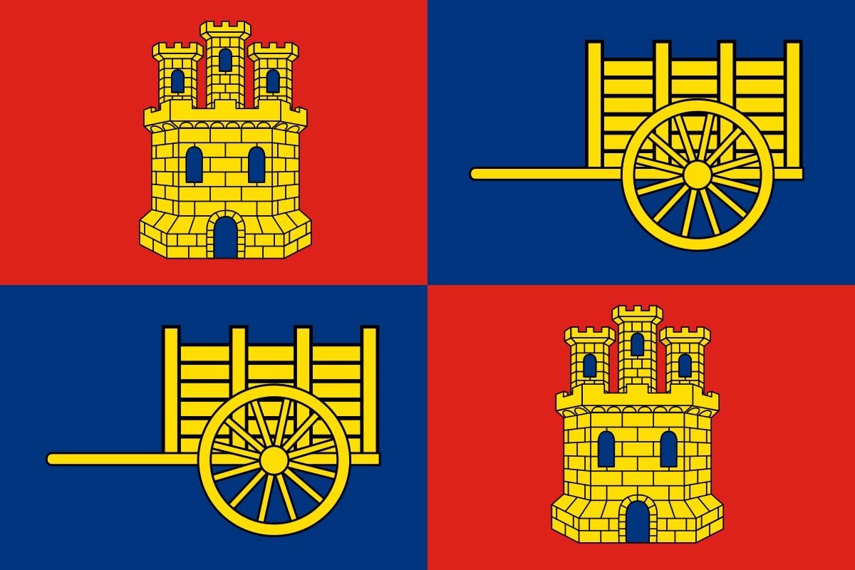 Bandera de mesa de Carrión de los Condes Bandera de mesa de Carrión de los Condes