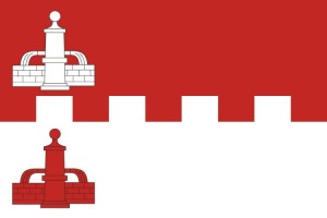 Bandera de mesa de Fuentes de Nava