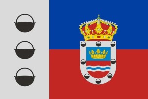 Bandera de mesa de Páramo de Boedo