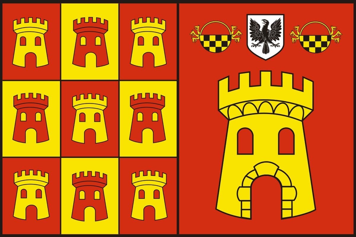 Bandera de mesa de Piña de Campos