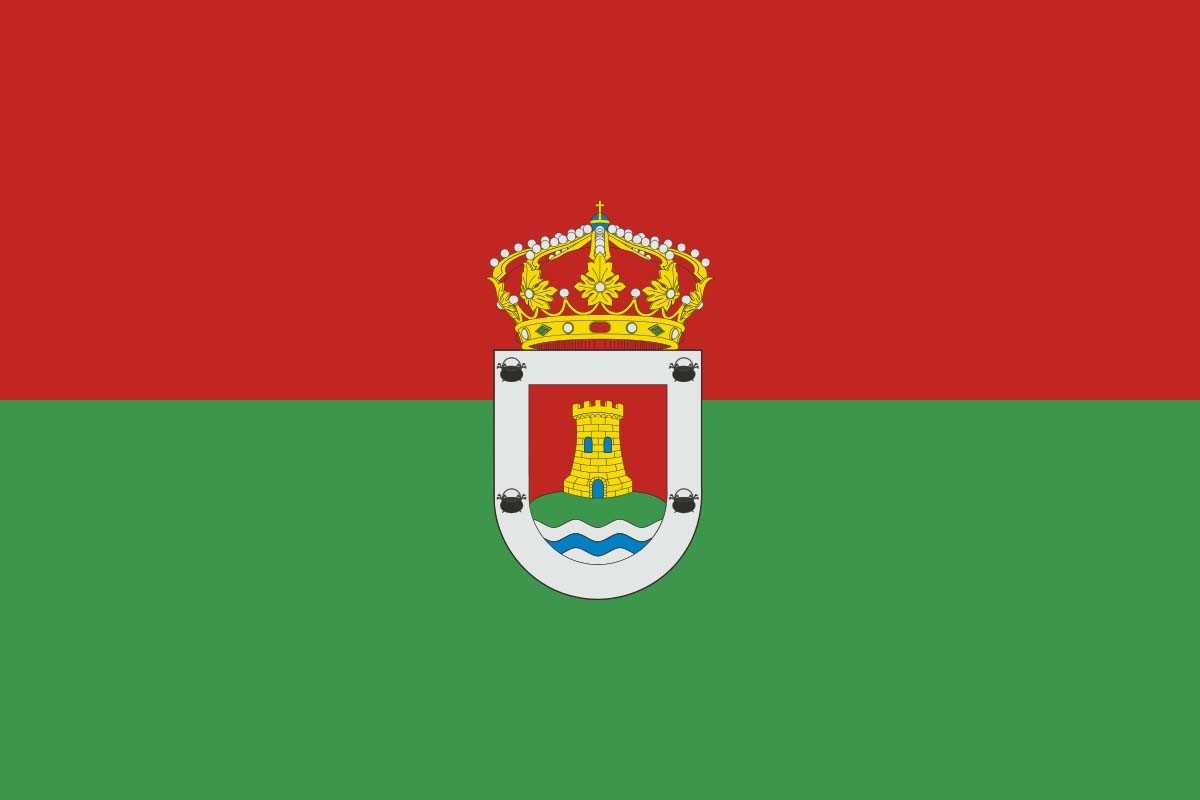 Bandera de mesa de Ribas de Campos