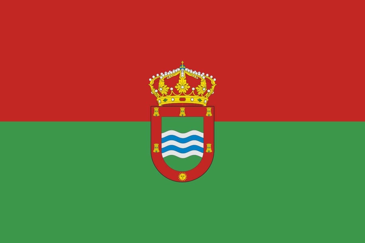 Bandera de mesa de Valle del Retortillo