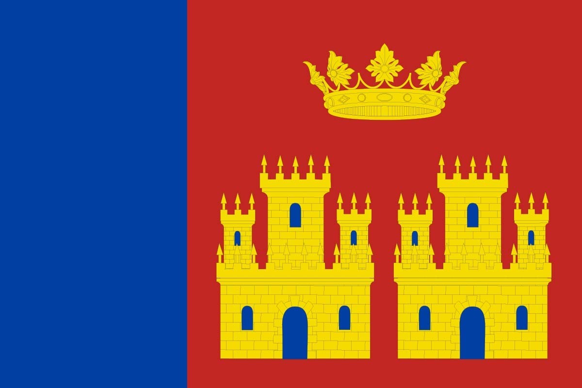 Bandera de mesa de Villasila de Valdavia Bandera de mesa de Villasila de Valdavia