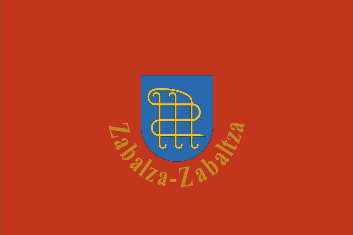Bandera de Zabalza de alta calidad para exterior Bandera de Zabalza de alta calidad para exterior