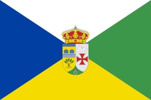 Bandera de mesa de Bañobárez