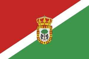 Bandera de mesa de Cantalpino Bandera de mesa de Cantalpino