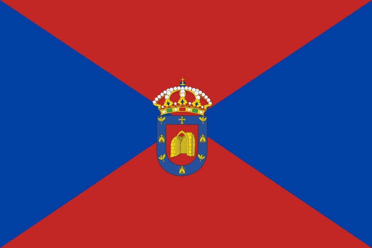 Bandera de mesa de Guijuelo