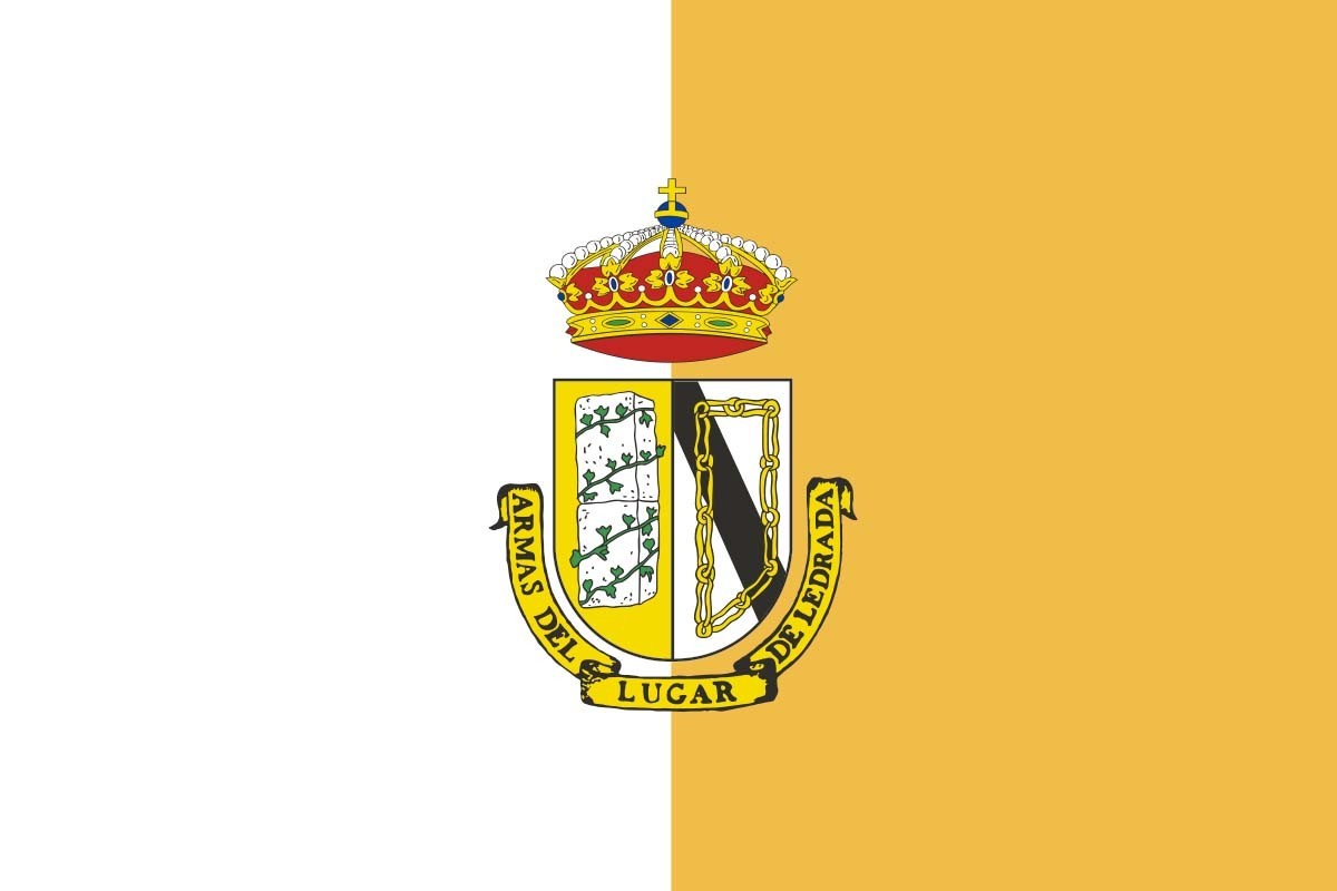 Bandera de mesa de Ledrada