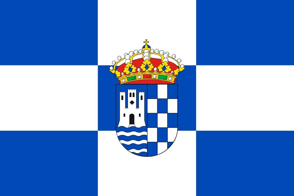 Bandera de mesa de Salvatierra de Tormes