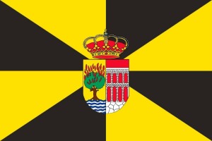 Bandera de mesa de Carbonero el Mayor