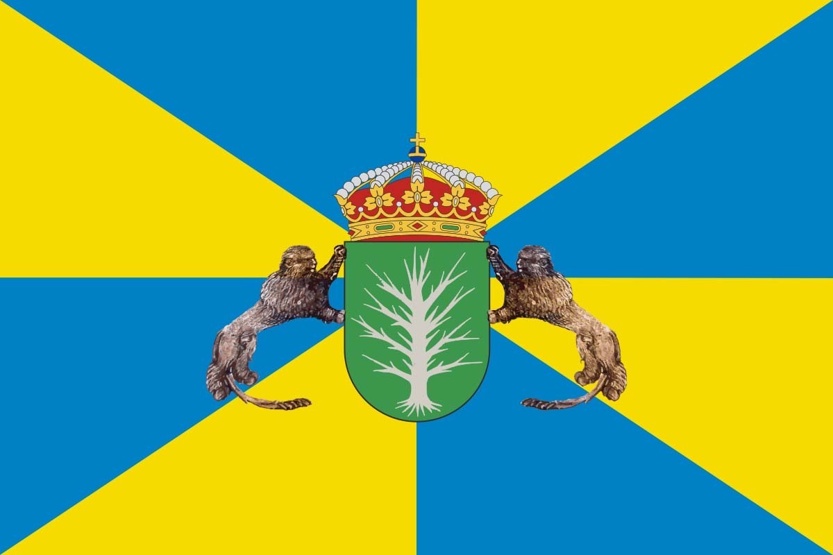 Bandera de mesa de Fresno de Cantespino
