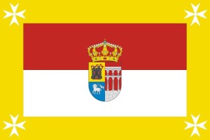 Bandera de mesa de Lastras del Pozo