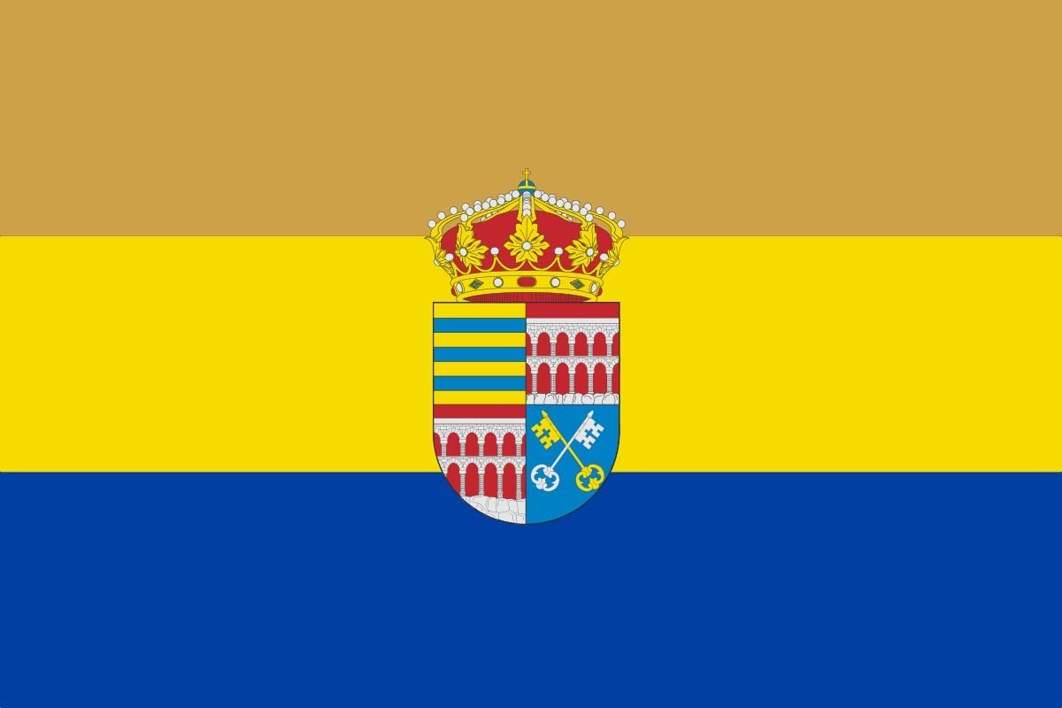 Bandera de mesa de Monterrubio