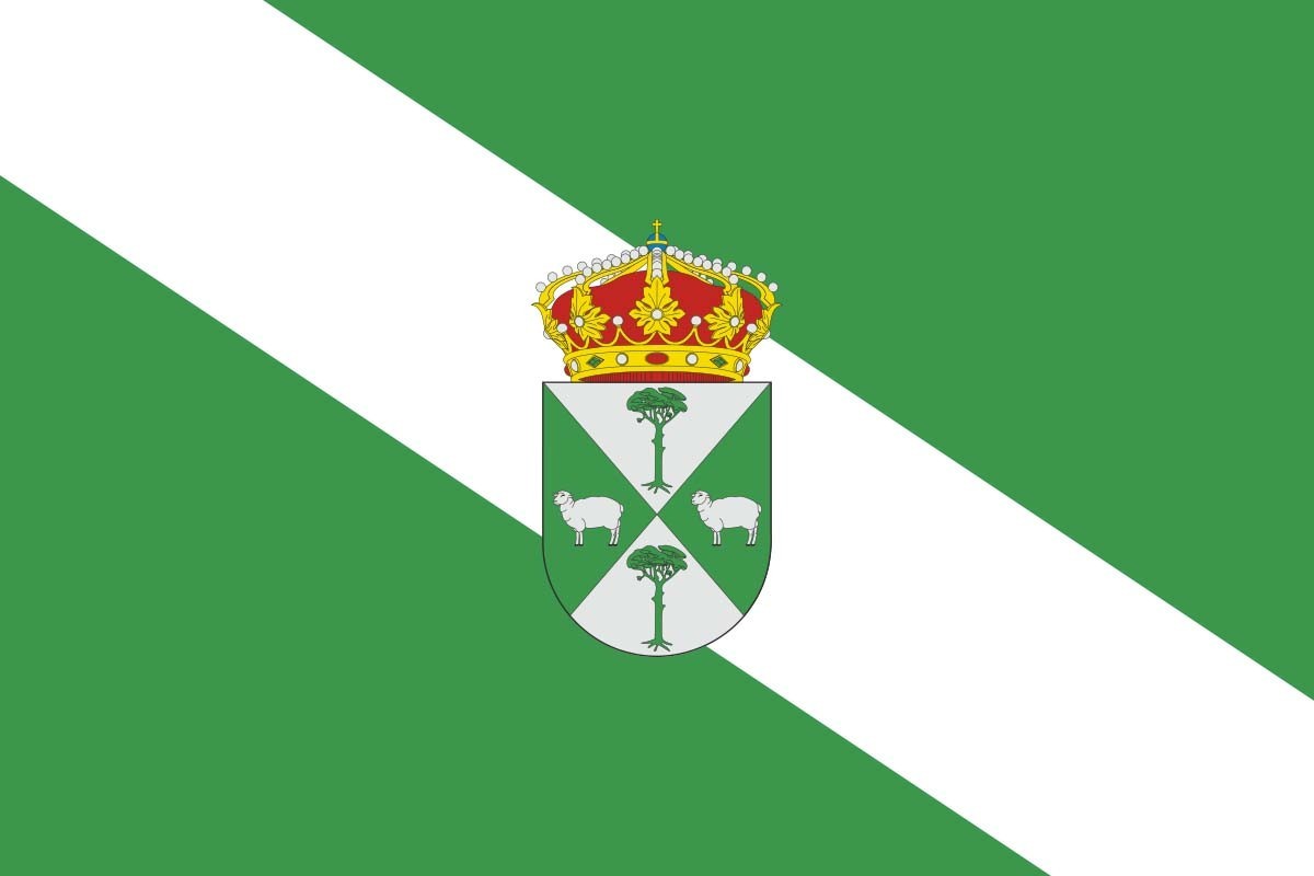 Bandera de mesa de Navalilla Bandera de mesa de Navalilla