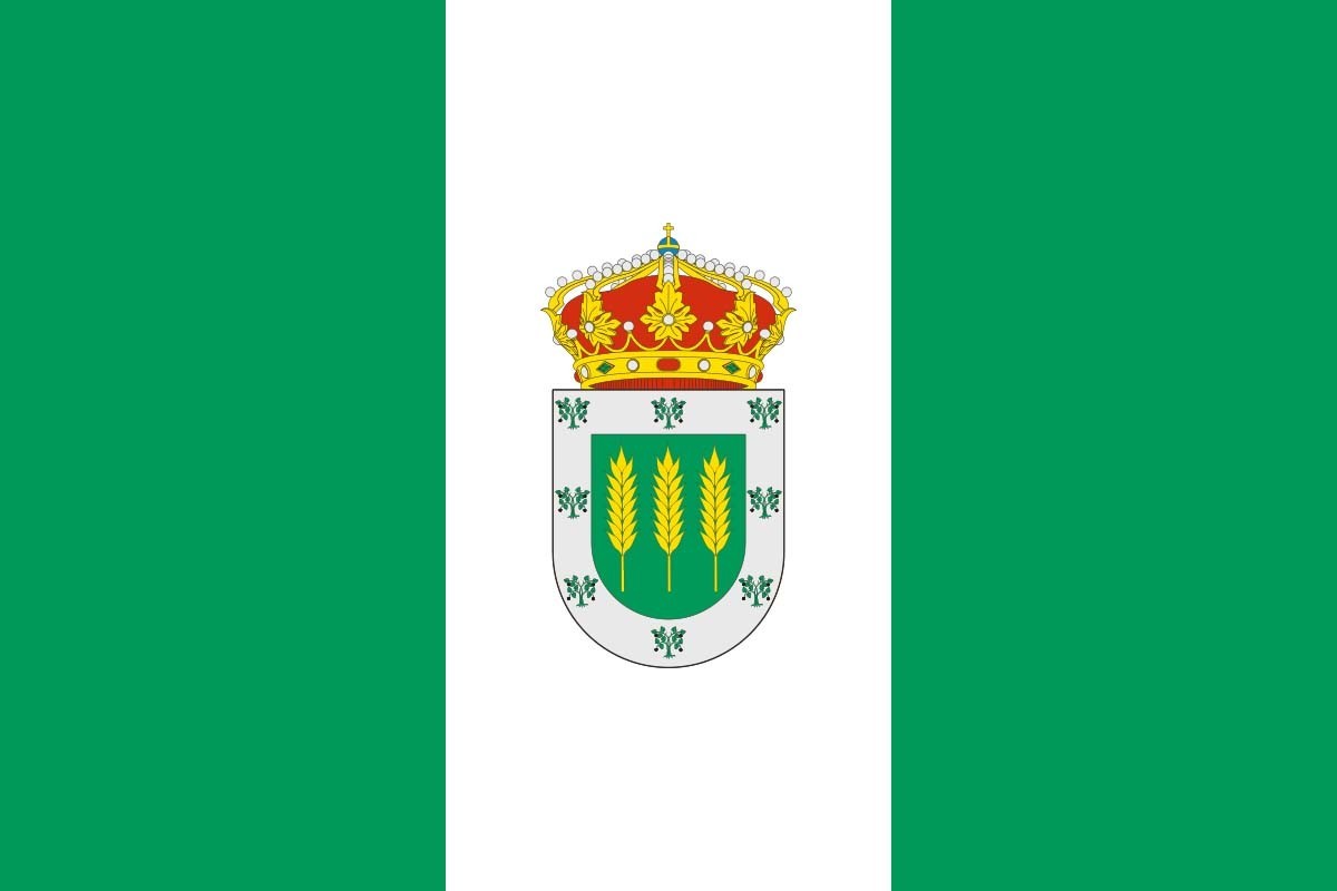 Bandera de mesa de Zarzuela del Monte Bandera de mesa de Zarzuela del Monte