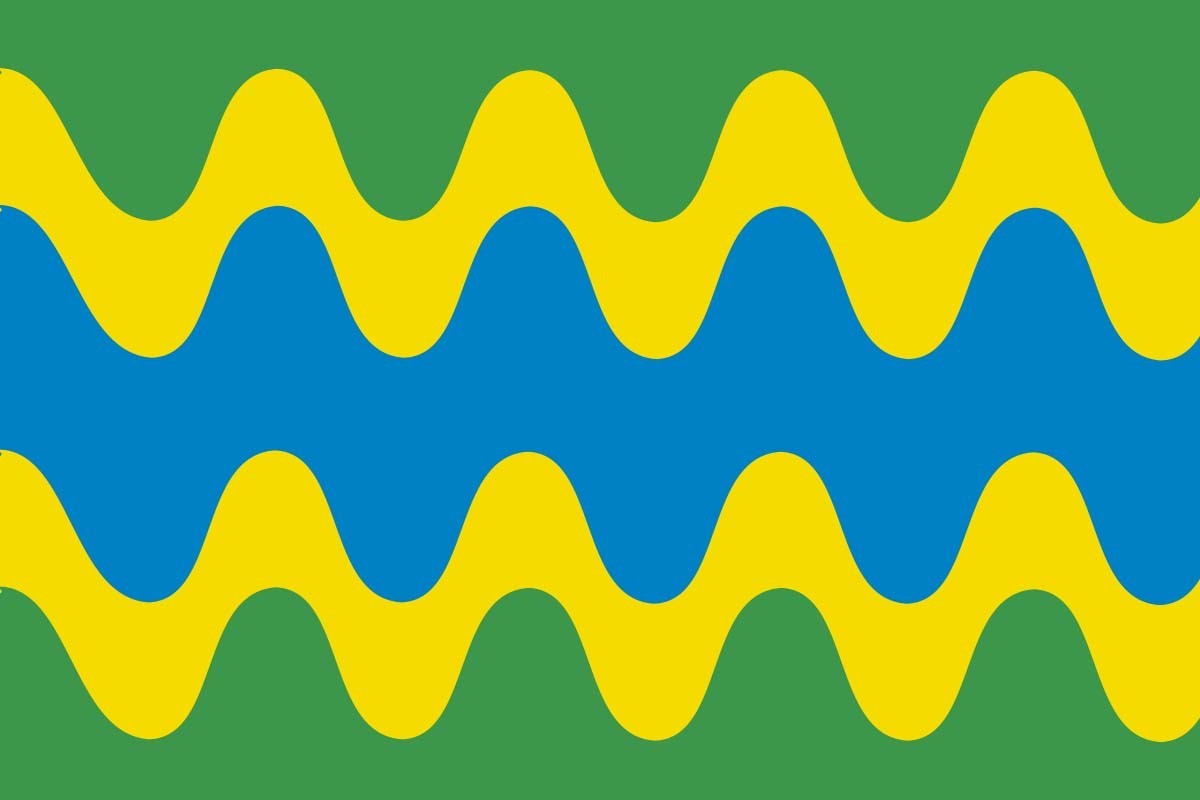 Bandera de mesa de Barcial del Barco